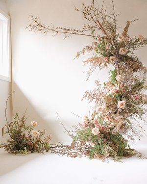 Portfolio — Iris & Fig Branch Arch Wedding, Floral Arch Wedding, Arch Flowers, Flower Installation, Ceremony Inspiration, Floral Backdrop, Ceremony Arch, Ceremony Flowers, Beautiful Flower Arrangements