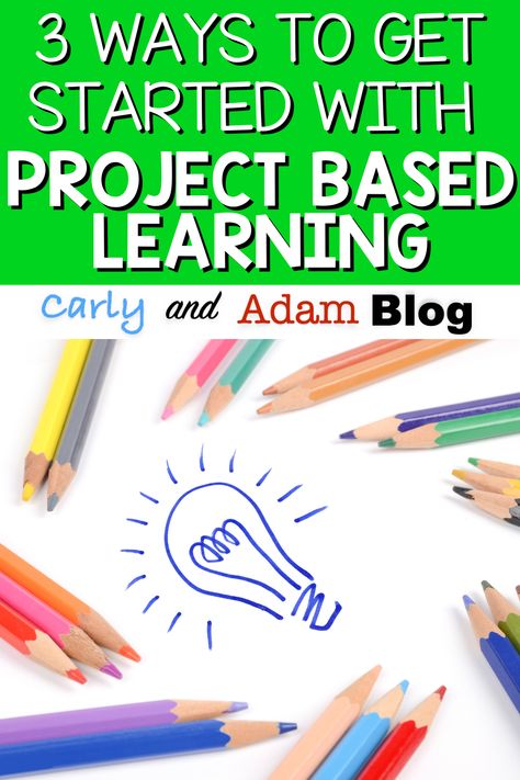 3 Ways to Get Started with Project Based Learning Project Based Learning Elementary, Stem Challenges Elementary, Kids Coding, Pbl Projects, Teacher Preparation, Computational Thinking, Learning Framework, Teaching Third Grade, Problem Based Learning