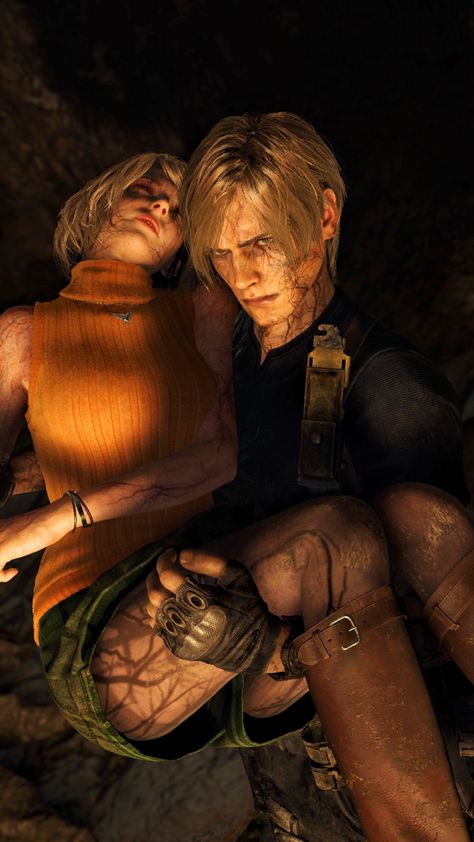 Leon And Ashley Resident Evil, Resident Evil Outfit, Ashley X Leon, Leon X Ashley, Ashley And Leon, Ashley Resident Evil, Leon And Ashley, Resident Evil Tattoo, Resident Evil 4 Ashley