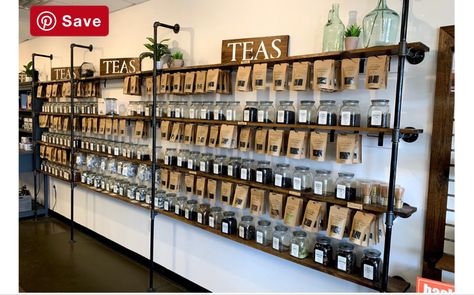 Tea Shop Display, Tea House Interior, Dry Pantry, Tea Store Design, Museum Exhibition Design Display, Exhibition Design Display, Lactation Tea, Blackberry Tea, Grapefruit Tea