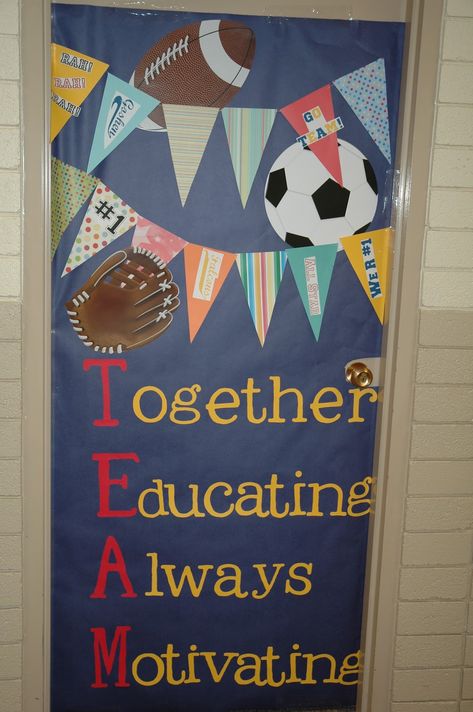 Teacher Appreciation Door Decorating Ideas | Teacher Appreciation Door Decorating Ideas Football Classroom Door, Door Decorations Teacher, School Year Themes, Teacher Appreciation Door, Classroom Door Decorating, Teacher Door Decorations, Teacher Appreciation Week Ideas, Teacher Appreciation Doors, Appreciation Week Ideas