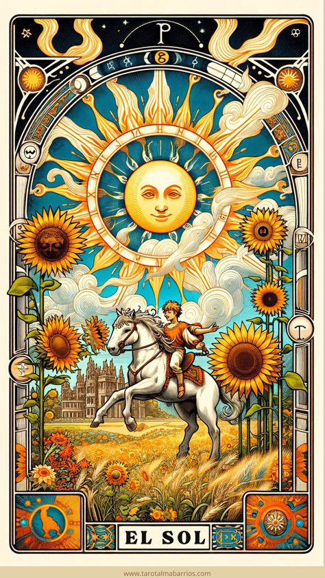 Vamos a explorar el significado y el simbolismo de El Sol para entender cómo puede influir en una lectura de Tarot. Mindset Quotes Inspiration, Tarot Significado, Tarot Cards Art, Visual Board, Tarot Art, Edgy Wallpaper, Tarot Cards, Ritual, Astrology