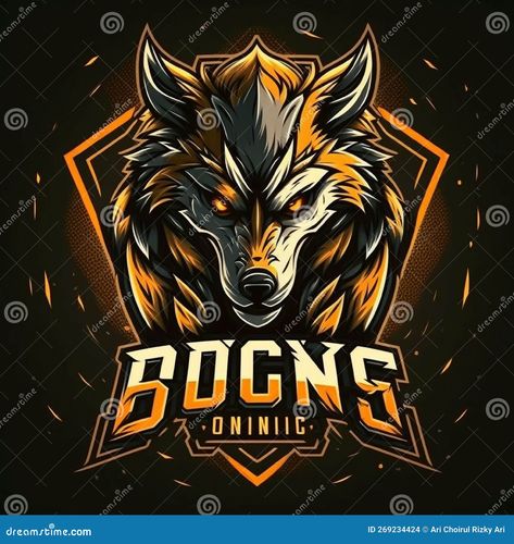 Wolf mascot esport gaming logo Wolf Mascot, Baseball Mascots, Angry Wolf, Geometric Wolf, Eagle In Flight, Sports Badge, Gaming Logo, Sports Team Logos, Sport Icon