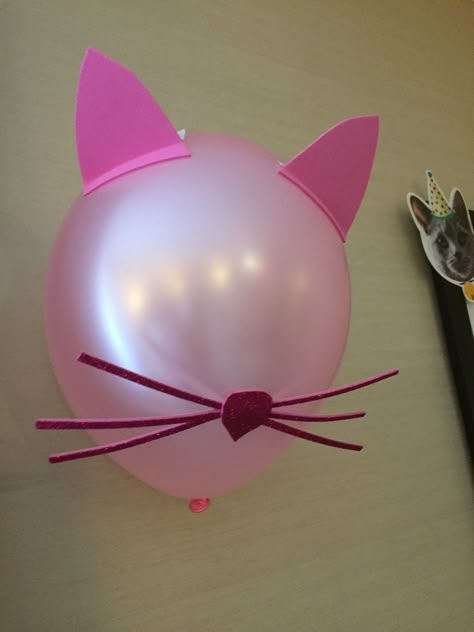 Sparkle whiskers cat balloon Cat Balloon Arch, Cat Party Decor, Cat Balloon, Cat Themed Birthday Party, Cat Balloons, Balloon Arches, Cat Birthday Party, Kids Diy, Cat Party