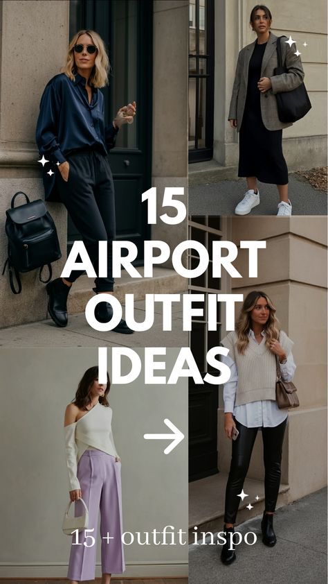 15 Trendy Airport Outfit Ideas