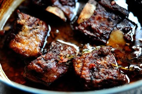 Braised Short Ribs | The Pioneer Woman Short Ribs Recipe, Dutch Oven Recipes, Short Rib, Braised Short Ribs, Pioneer Woman Recipes, Beef Short Ribs, Braised Beef, Ree Drummond, Beef Ribs