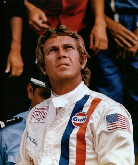 Steve McQueen did all of his own driving in the 1971 racing drama "Le Mans," which will be shown at the Ridgefield Playhouse on May 28. Photo: Contributed Photo / Connecticut Post Contributed Actor Steve Mcqueen, Steve Mcqueen Le Mans, Steve Mcqueen Style, Steven Mcqueen, Tag Heuer Monaco, Mark D Sikes, Steve Mc, Steve Mcqueen, Big Screen