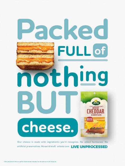 Food Graphic Design Poster, Cheese Creative Ads, Food Print Ad, Food Ads Creative Advertising Ideas, Food Advertising Design, Food Ads Design, Snack Poster, Cheese Advertising, Casa Rock