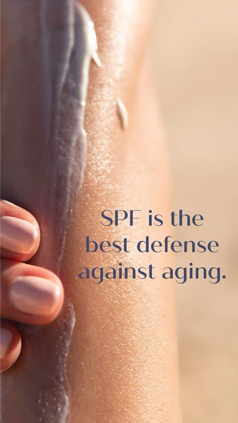 SPF is your best defense against anti-aging Spf Is Your Bff, Applying Sunscreen, Spf Aesthetic, Sunscreen Aesthetic, Skincare For Combination Skin, Skin Facts, Skin Aesthetics, Physical Sunscreen, Skin Care Clinic