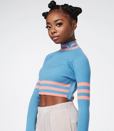 Skai Jackson Birthday, Real Name, Age, Weight, Height, Family, Boyfriend(s), Bio & More Mask Draw, Ski Jackson, Ski Outfits For Women, Black Teenage Girl, Blonde Balayage Highlights, Skai Jackson, Afro Punk, Mode Casual, Teenage Girls