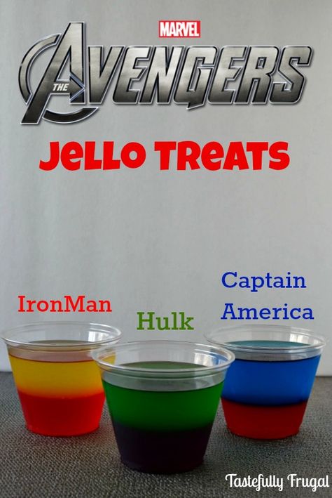 The Avengers Moves & Jello Treat: Learn to play like Hulk, Iron Man and Captain America and a delicious treat to follow. Superhero First Birthday, Avenger Party, Iron Man Party, Captain America Party, Hulk Party, Marvel Birthday Party, Marvel Party, Hulk Birthday, Superhero Theme Party