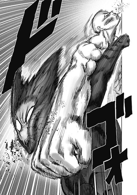 I really love this chapter it's was hard choose the best panels I'm sorry :( Btw I'll still uploading panel from this cap until the next chapter. Every day I post something about OPM :) Monster Garou, Punch Manga, Letter Portrait, Opm Manga, Action Poses Drawing, Saitama One Punch, Saitama One Punch Man, One Punch Man Manga, One Punch Man Anime