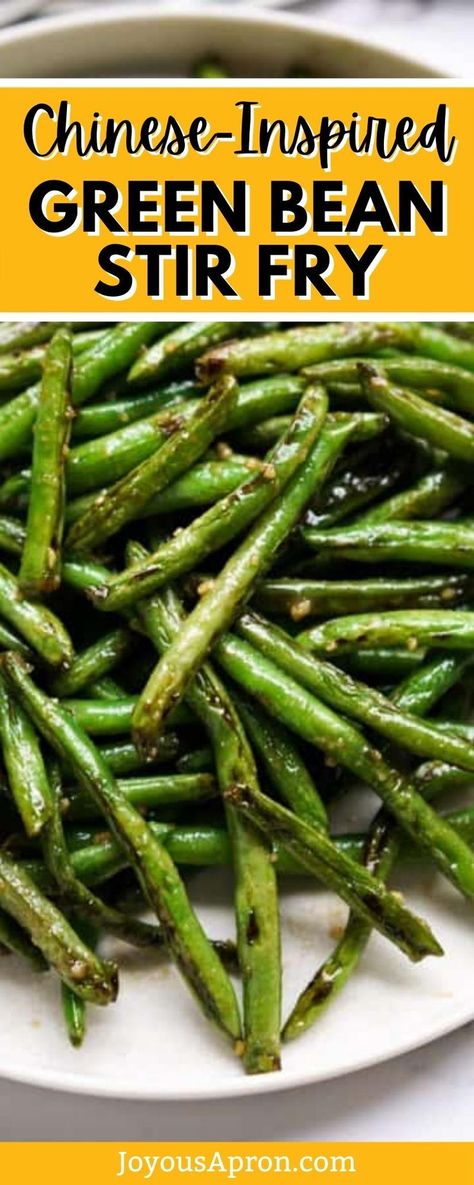 Asia Style Green Beans, Green Bean Chinese Recipes, Asian String Beans Recipe, Stir Fry Green Beans Asian, Asian Sauteed Green Beans, Chinese Stir Fry Green Beans, Asian Style Green Beans Recipe, Teriyaki Green Beans Recipes, Chinese Buffet Green Beans Recipe