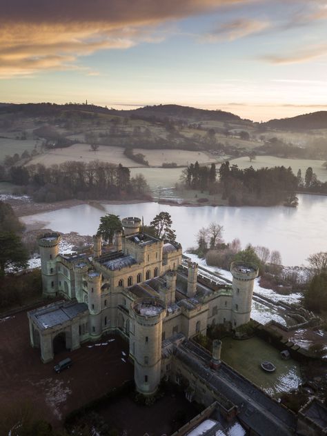 Eastnor Castle, Herefordshire Eastnor Castle, Castle Exterior, Sims Inspiration, Ice House, Robert Fuller, Sims Builds, British Country, Corporate Team Building, Ice Houses