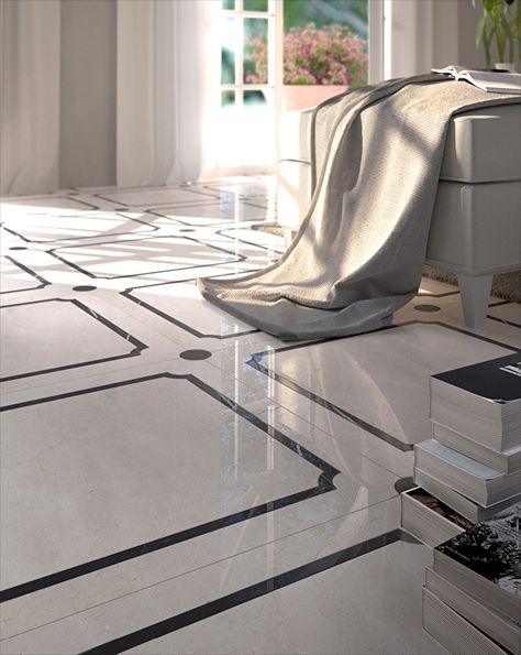 Unique tile floor