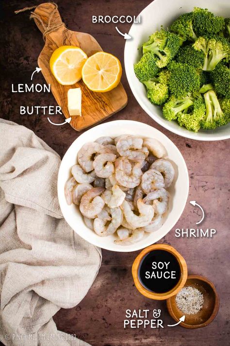 Hibachi Shrimp, Lemon Butter Shrimp, Broccoli Lemon, Buttery Shrimp, Hibachi Recipes, Hibachi Chicken, Steakhouse Recipes, Japanese Steakhouse, Shrimp And Broccoli