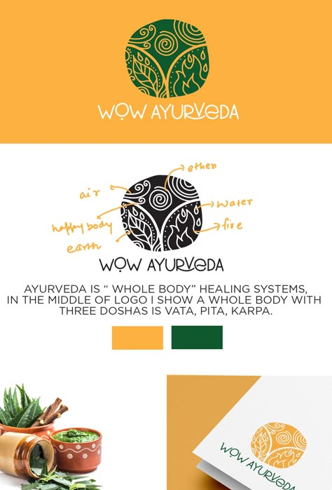 Ayurveda Logo Design, Ayurveda Branding, Ayurveda Logo, Traditional Logo Design, Indian Logo Design, African Logo, Healthy Food Branding, Organic Food Logo, Typographic Logo Design