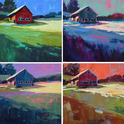 A Painting a Day by Patti Mollica: Color Fields Illustrating Color Theory Patti Mollica, Color Theory Art, Painting A Day, Instruções Origami, Colour Theory, Color Fields, Colour Field, Color Studies, Art And Illustration