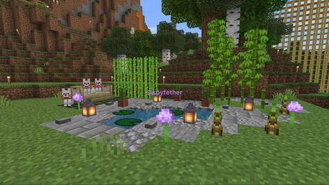 Zen Garden Minecraft, Minecraft Zen Garden, Garden Minecraft, Mini Zen Garden, Peace And Serenity, Minecraft Survival, Minecraft Ideas, Humble Abode, Self Made