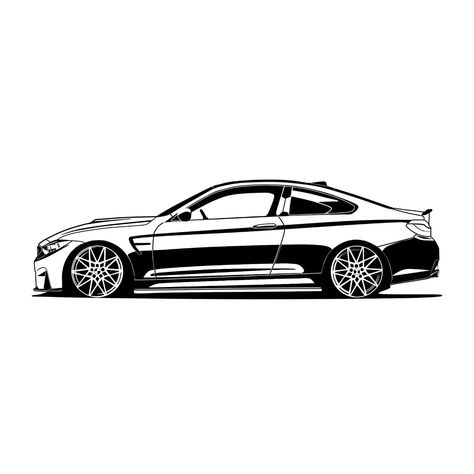 BMW F82 M4 COMPETITION SILHOUETTE what do you guys think? 🤔 #m4competition #m4 #bmwm4 #carvectorart M4 Competition, F82 M4, Bmw Art, Bmw M6, Bmw M4, M 4, July 1, Bmw M5, Vector Art