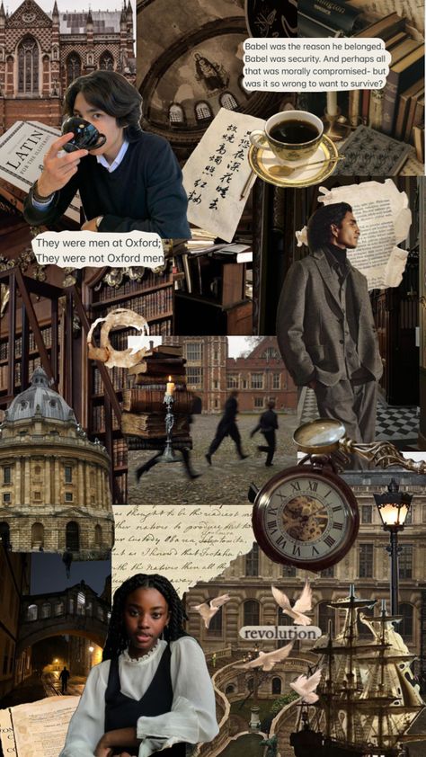 Babel aesthetic #babel #babelbook #babelrfkuang #rfkuang #babelanarcanehistory #robinswift #ramymizra #victoiredesgraves #books #booktok #bookaesthetic Babel Aesthetic, Babel Book, Book Annotation, Oxford University, Popular Books, Book Characters, Book Aesthetic, Aesthetic Wallpapers, Book Lovers