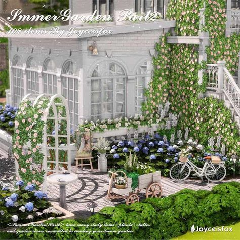 Sims 4 Climbing Plants, Sims 4 Outdoor Cc Gardens, Sims 4 Outdoor Flowers Cc, Sims 4 Hydrangea, Sims 4 Cc Climbing Plant, Sims 4 Cc Hanging Vines, Sims 4 Cc Exterior Plants, Sims 4 Cc Trees And Plants, Sims4 Plants Cc