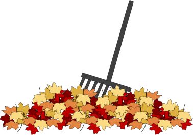 Leaves and Rake Pile Of Leaves Drawing, Leaf Pile Drawing, Ministry Fair, Fall Doodles, Leaf Pile, Fall Lawn, Raking Leaves, Art Leaves, Garden Clipart