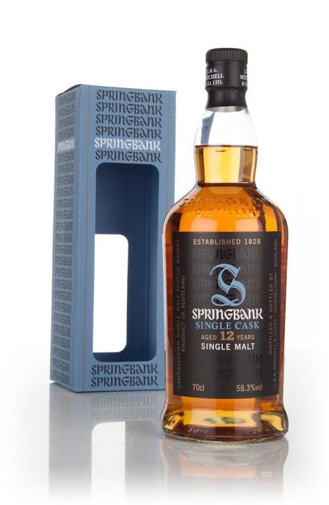 springbank-12-year-old-2003-port-pipe-matured-whisky Whisky Bar, Single Malt Whisky, Wine Cocktails, Malt Whisky, Liquid Gold, Liquor Bottles, Scotch Whisky, Single Malt, Whiskey Bottle