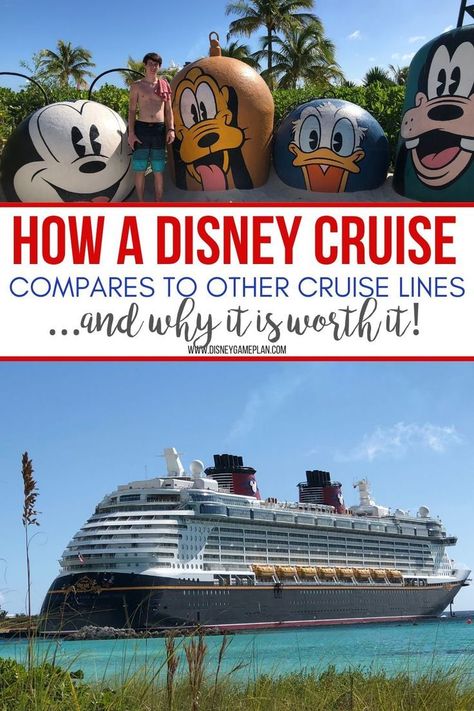 Disney Cruise Line Comparison pin