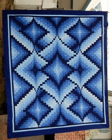 My Beautiful Blue Bargello Bargello Quilt Patterns, Optical Illusion Quilts, Bargello Quilt, Bargello Patterns, Bargello Quilts, Quilting Board, Heart Quilt, Blue Quilts, Quilting Patterns