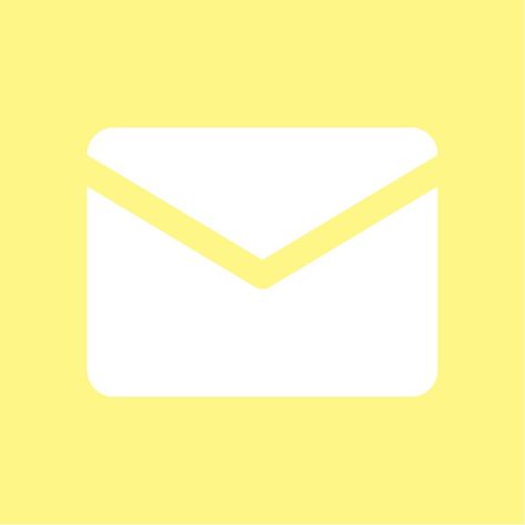 E-mail icon yellow E Mail Icon, Yellow Icon, Iphone Widgets, Email Icon, Letter Icon, Ipad Aesthetic, Food Drawings, Mail Icon, Yellow Iphone