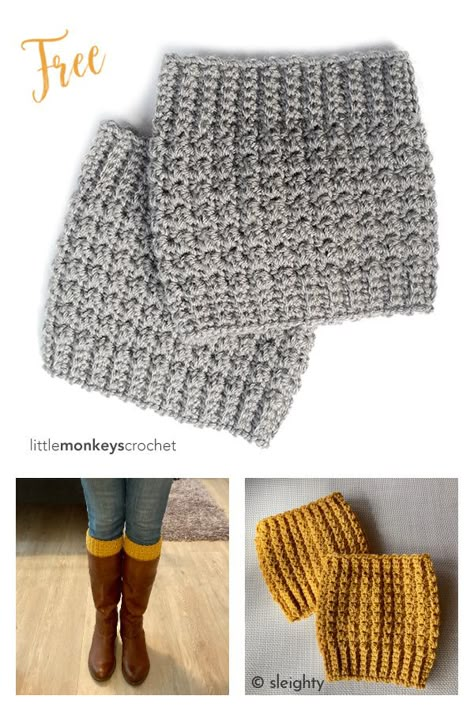 10+ Boot Cuffs Free Crochet Patterns - Page 2 of 3 Crochet Boot Cuffs Free Pattern Easy, Bootcuffs Free Crochet Pattern, Free Crochet Boot Cuff Pattern, Boot Cuffs Crochet Pattern Free, Legwarmers Knitting Pattern, Knit Boot Cuffs Pattern, Crochet Boot Cuffs Free Pattern, Crochet Leg Warmers Free Pattern, Crochet Boot Cuff Pattern