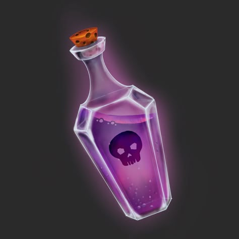 Poison Bottle Aesthetic, Poison Bottle Drawing, Potion Bottles Drawing, Cursed Items, Poison Aesthetic, Bottle Aesthetic, Poison Bottle, Bottle Drawing, Magic Bottles