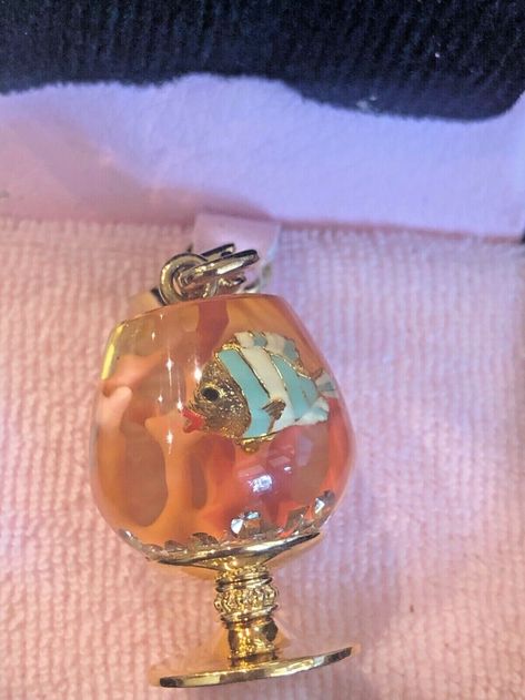 NWOT JUICY COUTURE FISH BOWL CHARM RARE RETIRED HTF!! | eBay Juicy Jewelry, Charm Bracelet Juicy Couture, Juicy Couture Charm Bracelet, Juicy Couture Jewelry Watches, Juicy Cotoure Charm Bracelet, Juicy Couture Charms Bracelet, Juicy Couture Charms, Fish Bowl, Room Makeover Inspiration