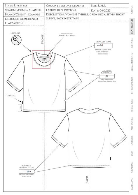 Clothes Mockup Free, T Shirt Sketch, Apparel Design Inspiration, Clothing Labels Design, Graphic Shirt Design, Fashion Design Template, Tshirt Printing Design, Flat Sketches, Tech Pack