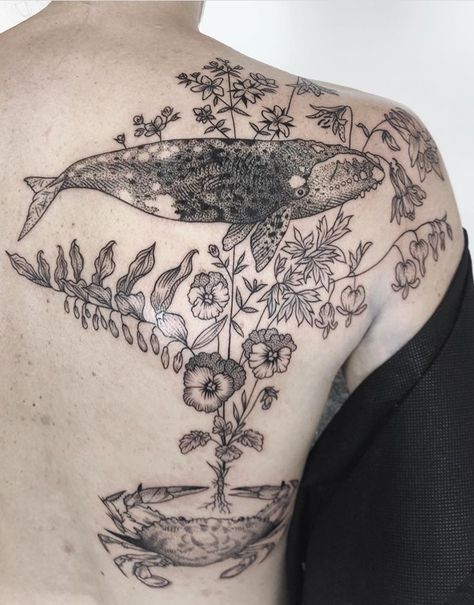 Pony Reinhardt Tattoo, Pony Reinhardt, Trout Lily, Whale Tattoo, Whale Tattoos, Sharpie Tattoos, Ink Ideas, Pansies, Tattoos And Piercings