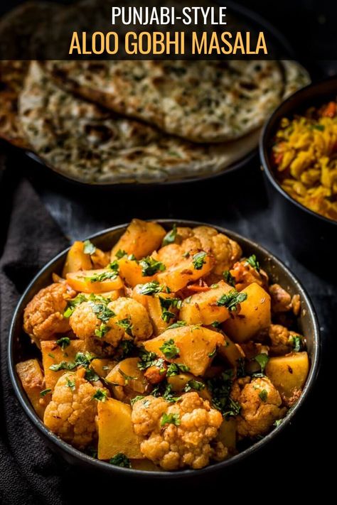 Gobi Recipe Indian Foods, Cauliflower And Potato Curry, Gobhi Recipe, Aloo Gobi Recipe, Gobi Masala, Mix Veg Recipe, Gobi Recipe, Cauliflower And Potato, Gobi Recipes