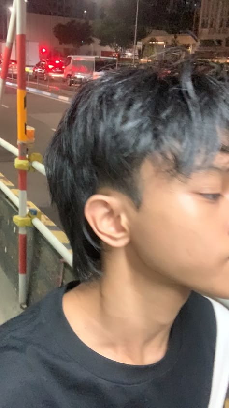 Jay Joe Haircut, Jay Jo Mullet Hair, Jay Jo Mullet Haircut Men, Mid Taper Mullet Straight Hair, Jay Jo Hairstyle, Undercut Mullet Man, Asian Modern Mullet, Wolfcut Mullet Male, Jay Jo Mullet Haircut