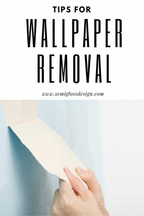 Read more about how make wallpaper removal easier. Learn my favorite tips and tricks, plus my favorite tools to get rid of that wallpaper today! #semiglossdesign #wallpaperremoval #wallpaper Remove Wallpaper Glue, How To Make Wallpaper, Removing Wallpaper, How To Remove Wallpaper, Diy Window Trim, Remove Wallpaper, Wallpaper Removal, Wallpaper Stores, Fruit Wallpaper