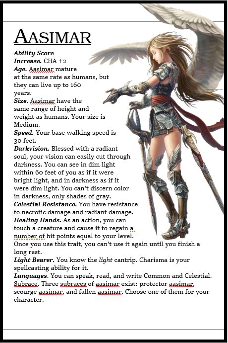 Aasimar 5e, Dnd 5e Races, 5e Races, Magic Realms, Dnd Druid, D D Races, Celestial Beings, D D Classes, Dnd Races