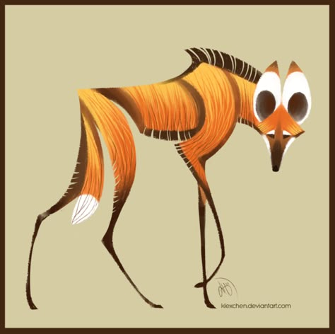 Maned Wolf by KleXchen.deviantart.com on @deviantART Maned Wolf, Fox, Deviantart, Art