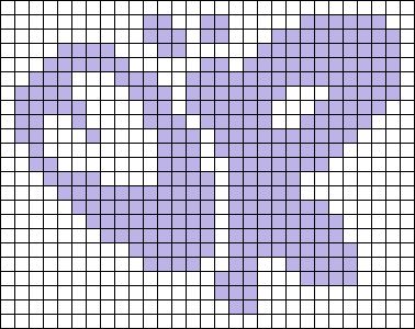 Olivia Rodrigo Cross Stitch, Purple Cross Stitch Pattern, Olivia Rodrigo Crochet Tapestry, Olivia Rodrigo Crochet Ideas, Olivia Rodrigo Alpha Pattern, Melanie Martinez Alpha Pattern, Olivia Rodrigo Perler Beads, Cute Crochet Grid Pattern, Crochet Olivia Rodrigo