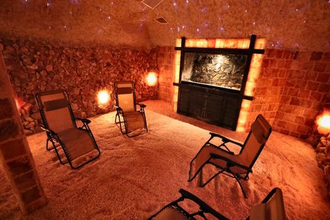 Salt Cave ROI: Very High Salt Cave Benefits, Himalayan Salt Cave Diy, Large Salt Lamp, Himalayan Salt Cave, Himalayan Salt Room, Salt Cave Spa, Himalayan Salt Rock Lamp, Booming Business, Salt Therapy