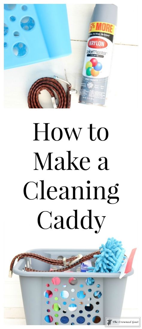 'How to Create a Budget Friendly Cleaning Caddy...!' (via The Crowned Goat) Cleaning Caddy Ideas Diy, Cleaning Caddy Ideas, Cleaning Caddy, Simple Lifestyle, Simpler Lifestyle, Create A Budget, Green Cleaning, Household Cleaners, Diy Cleaning Products