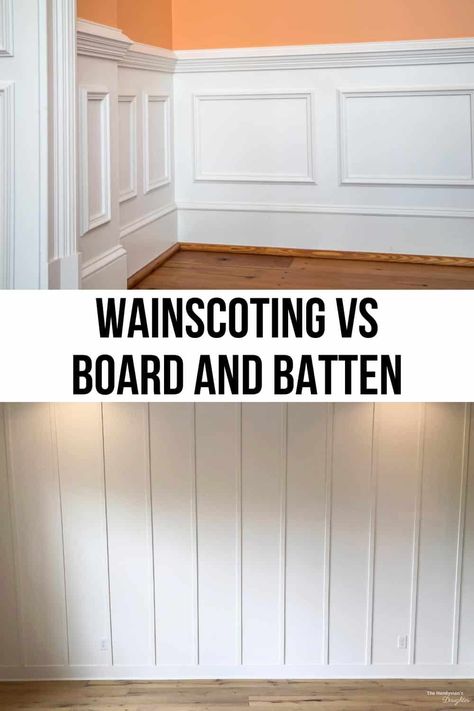 Board And Batten Wall Vs Wainscoting, Elegant Board And Batten, Art Above Board And Batten, Wainscoting Vs Board And Batten, Board And Batten Entryway With Hooks, Board And Batten Vs Beadboard, Board And Batten Vs Wainscoting, Beadboard Vs Board And Batten, Boho Wainscoting Ideas