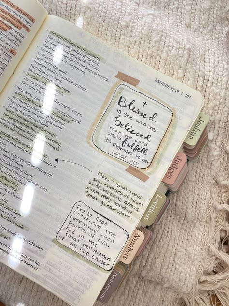 Luke 1 Bible Study Notes, Exodus Bible Study Notes, Exodus Bible Journaling, Bible Study Exodus, Bullet Journal Beginning, Aesthetic Bible Study, Bible Aesthetics, Journaling Christian, Christian Aesthetics