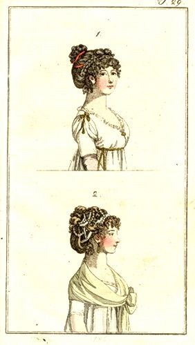 Regency Period Hairstyles, Regency Short Hair, Regency Era Hairstyles Long Hair, Regency Hair, 1790s Hair, Regency Hair Pieces, Regency Ball Headwear, Regency Era Fashion, Regency Dress