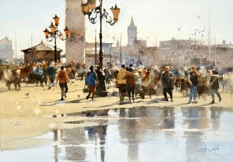 Chien Chung Wei, Spain Chien Chung Wei, Joseph Zbukvic, Master Watercolor, Teaching Watercolor, Watercolor City, Watercolor Workshop, Winslow Homer, 수채화 그림, Watercolor Landscape Paintings