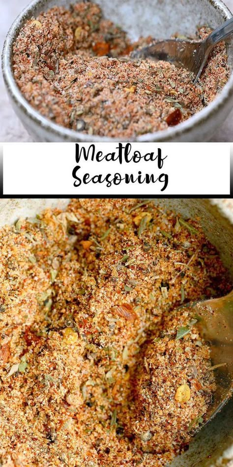 Unique Seasoning Blends, Canning Meatloaf In A Jar, Mccormick Meatloaf Seasoning Recipe, Homemade Meatloaf Seasoning, Mrs Dash Seasoning, Meatloaf Seasoning, Perfect Meatloaf, Homemade Dry Mixes, Homemade Meatloaf