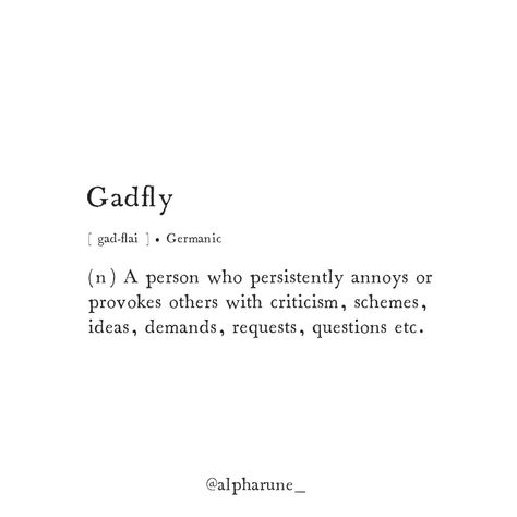 Gadfly, Aesthetic and Rare words, Light Academia, Blue Academia, Dark Academia Rare Adjectives With Beautiful Meanings, 1 Word With Deep Meaning, Words With Obscure Meaning, 1 Word Deep Meaning, Bio Ideas With Deep Meaning, Unique Words With Deep Meaning Aesthetic, Big Words And Their Meanings, Long Words With Deep Meaning, Pretty Words With Meaning Aesthetic